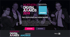 Desktop Screenshot of northerndigitalawards.com